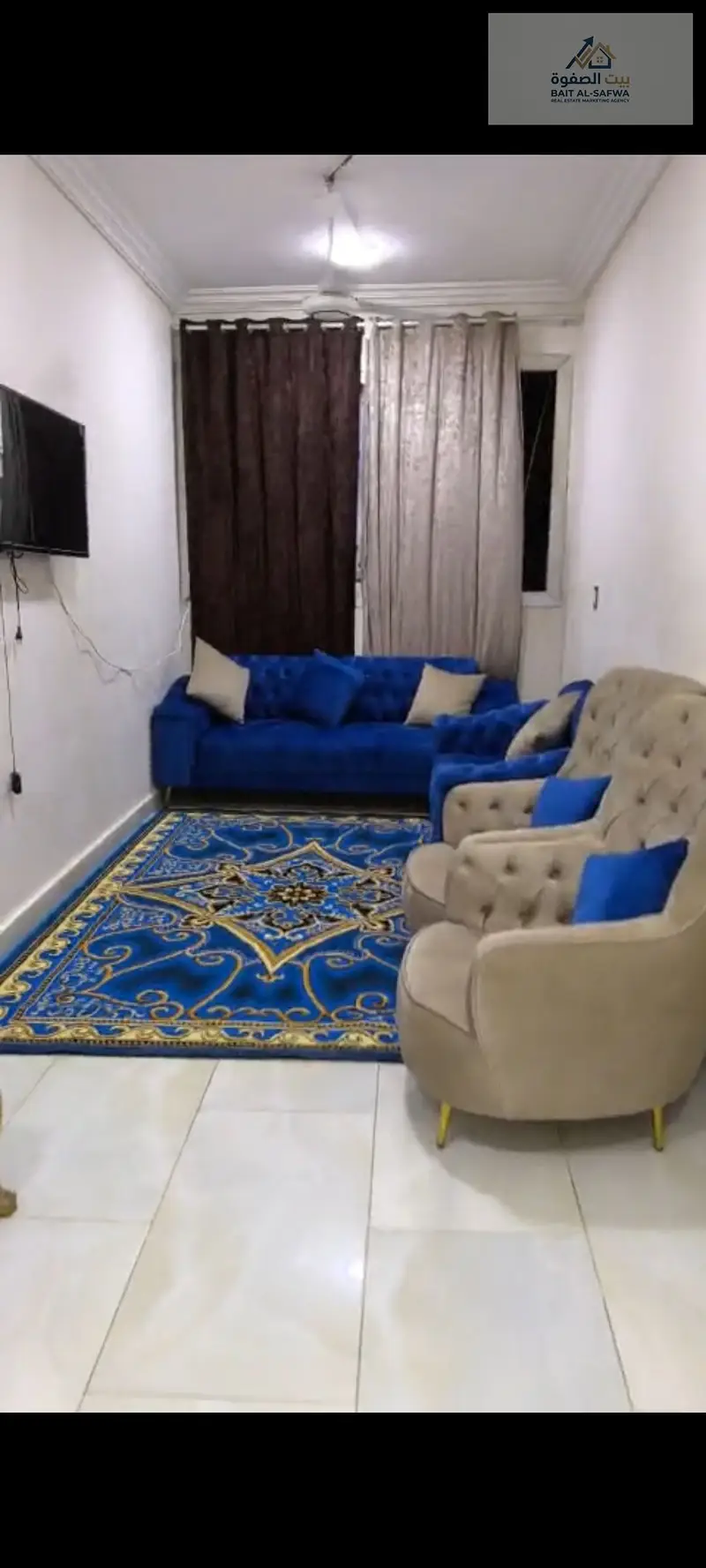 Furnished apartment for rent in Maadi, El Ittihad Street