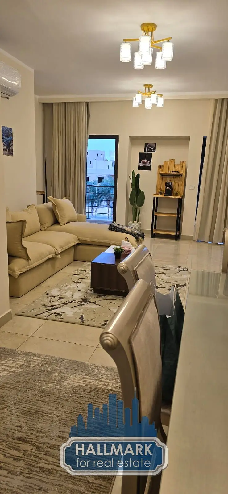 Furnished apartment for rent in Marasem Compound - New Cairo