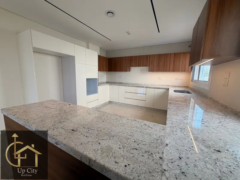 Distinct duplex with a garden, high-end finishing, first occupancy for rent