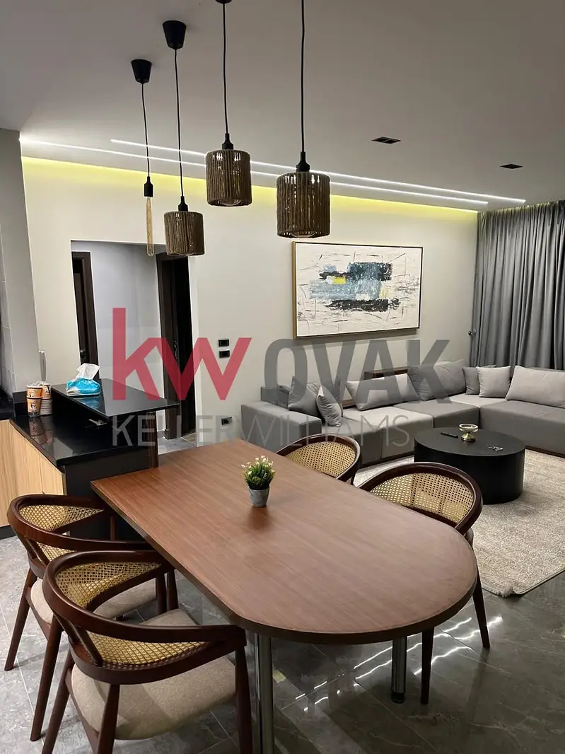 Furnished apartment for rent in Lake View Compound, 2nd floor