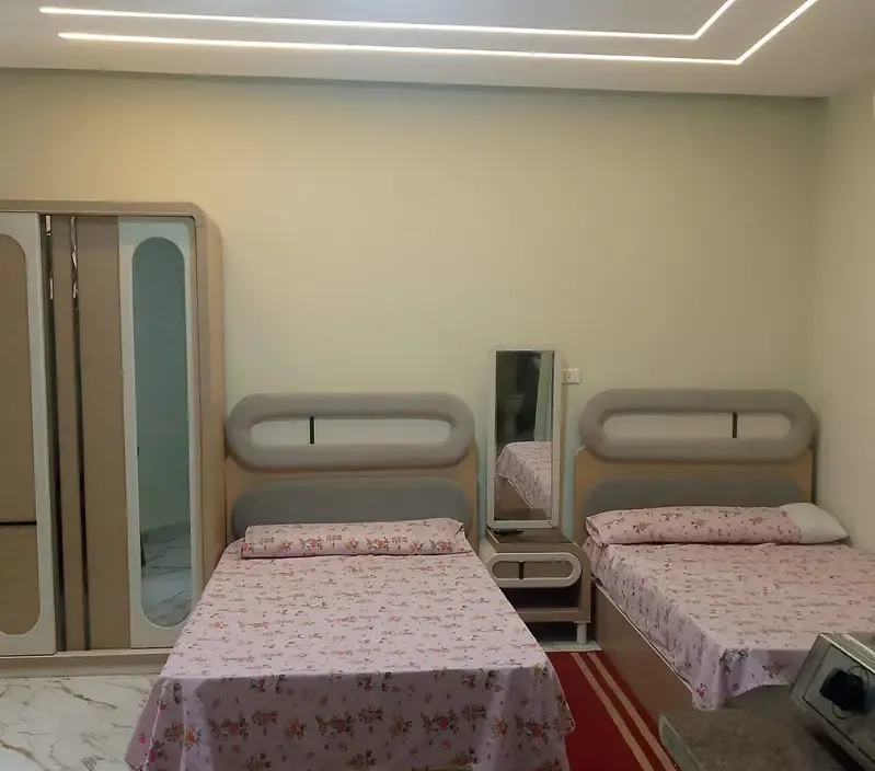 استوديو مفروش بالحي الأول ٦ أكتوبر أمام جامعة MSA