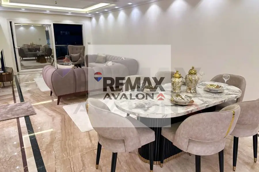 Furnished apartment 170 sqm in Smouha (Grand View Compound)