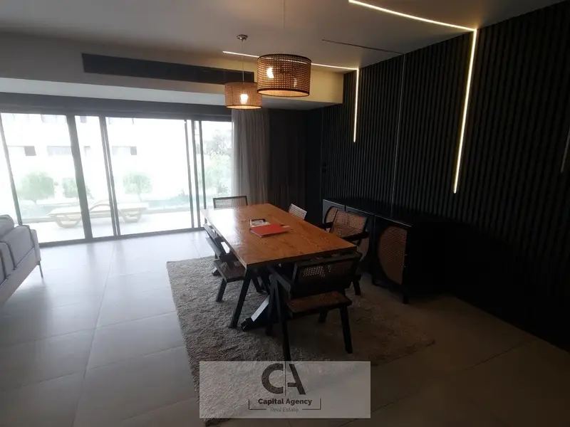 Ultra-modern furnished apartment for rent in Lake View Residence Compound