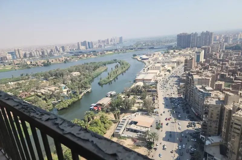 شقة للإيجار فيو النيل بالجيزة