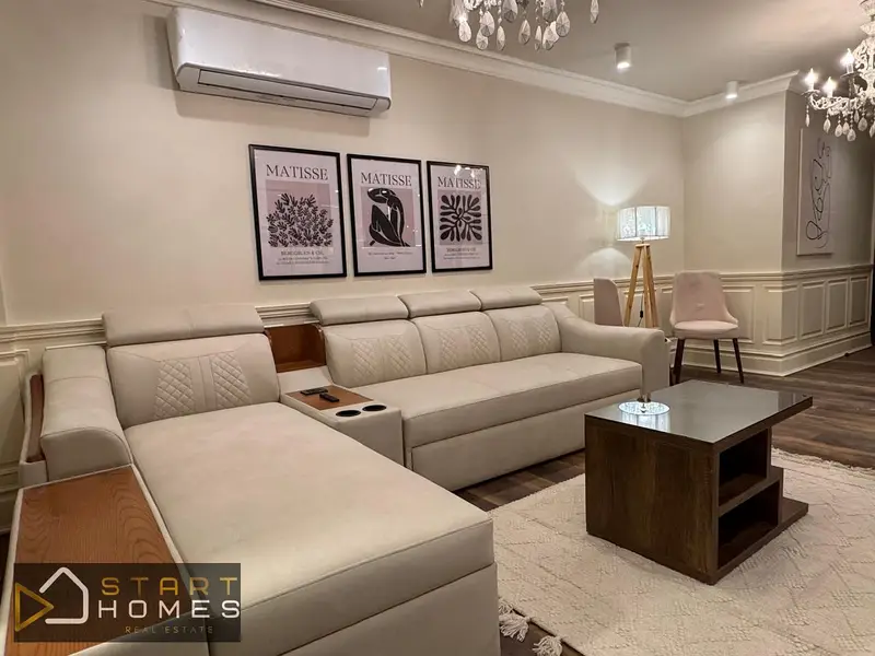 Furnished apartment for rent in Madinaty B6 with high-end finishing and furniture