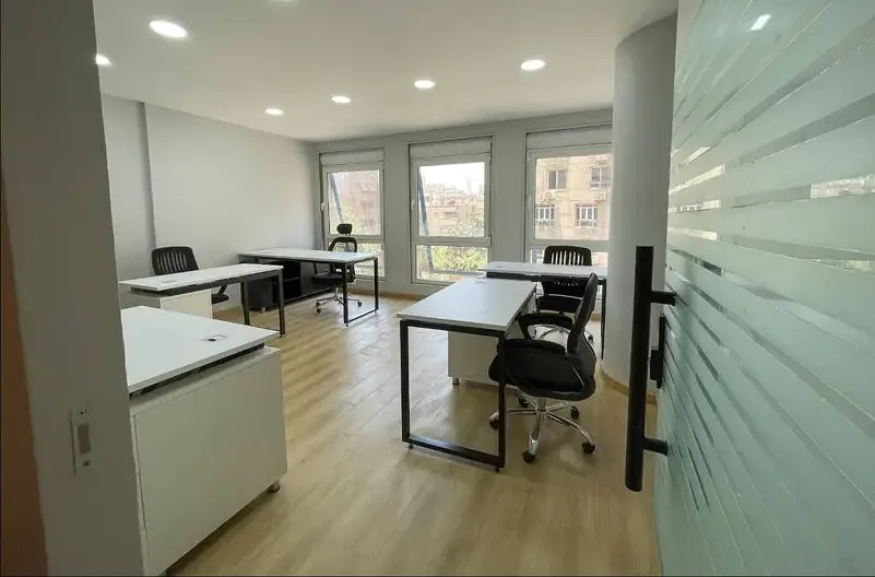 Furnished and Equipped Office for Rent in Dokki for 6 Employees