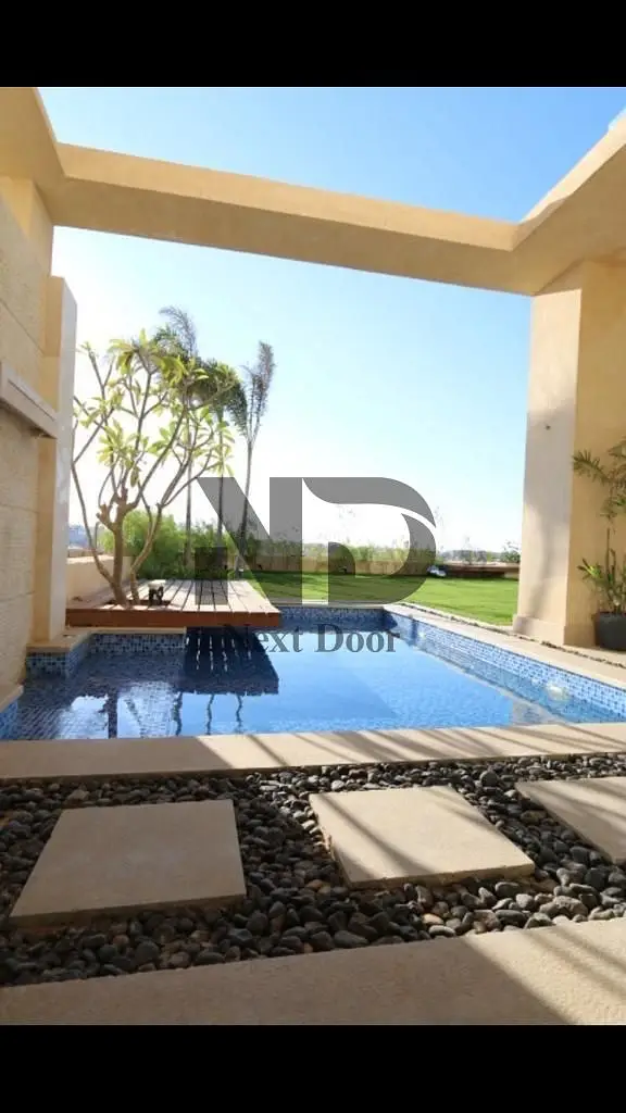 شاليه فاخر أرضي بجاردن للإيجار في هاسيندا باي