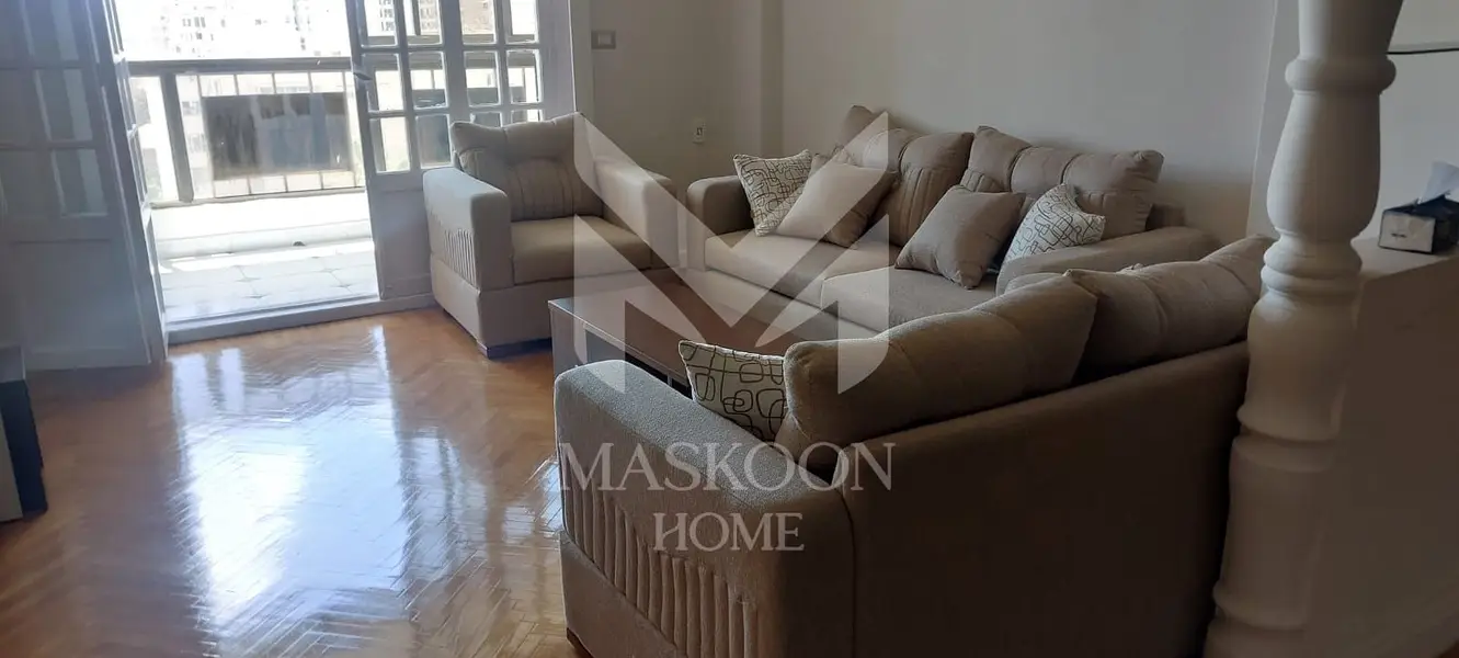 Furnished apartment for rent in Kafr Abdo, super lux finishing