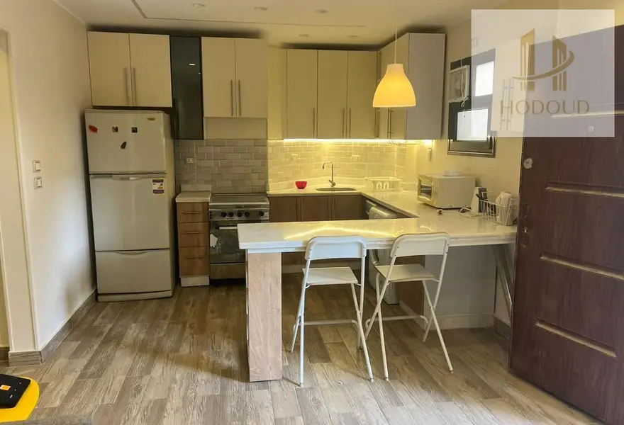 Luxurious furnished studio with garden for rent in Rehab