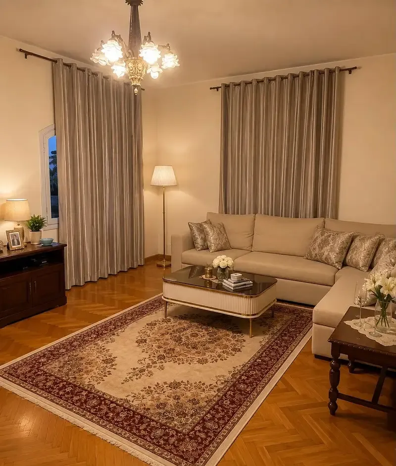 Furnished villa for rent in Al Nasayem Compound, 6th of October