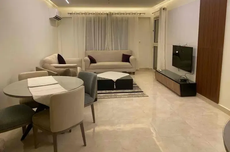 Furnished apartment for rent in Janna October Compound