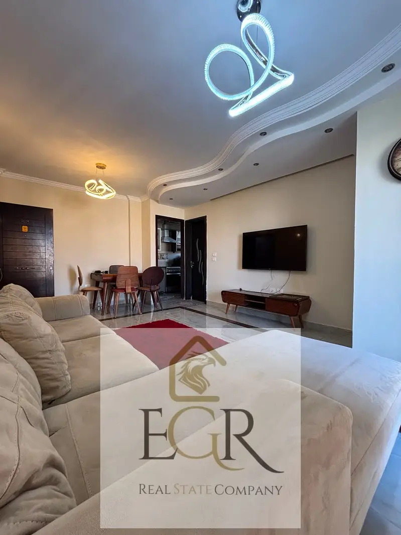 Furnished apartment for rent in Madinaty | Special finishes and modern furniture