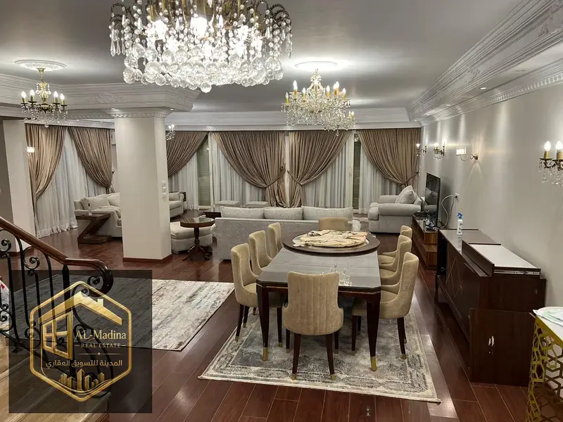 Luxurious fully furnished villa for rent in Rehab City