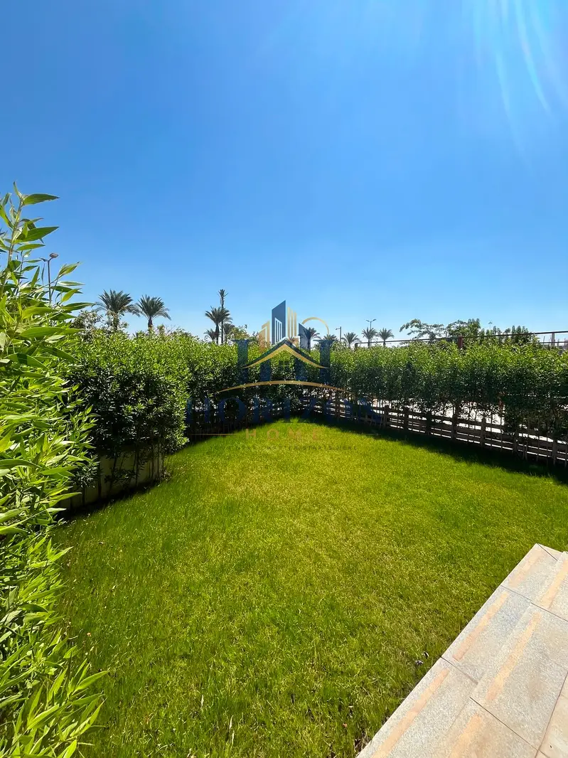 Ground floor apartment with private garden in Cairo Festival City for rent