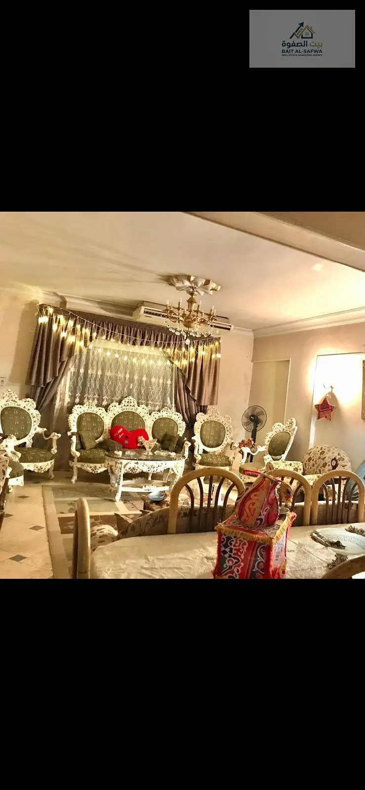 Apartment for rent, empty, Saqr Quraish, Maadi
