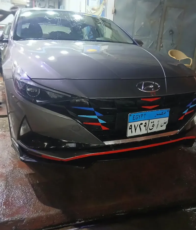 Rent Hyundai Elantra CN7 Model 2025 with Driver