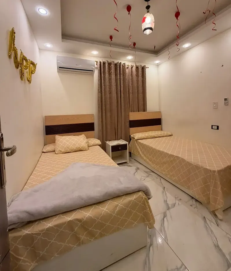 Double studio for rent in 6th of October City, First District
