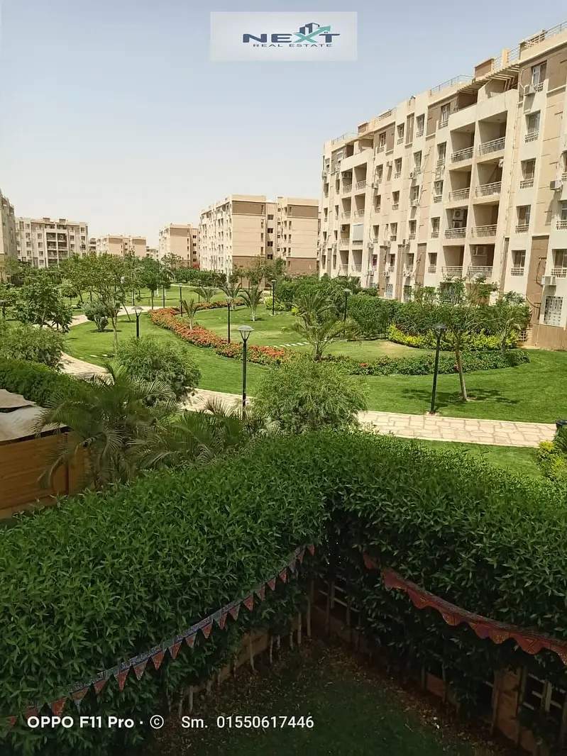 Apartment for rent in Madinaty B7, special finishing, open view