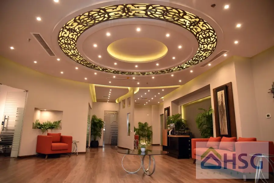 Fully furnished office for rent in Al Guezira Plaza, Sheikh Zayed
