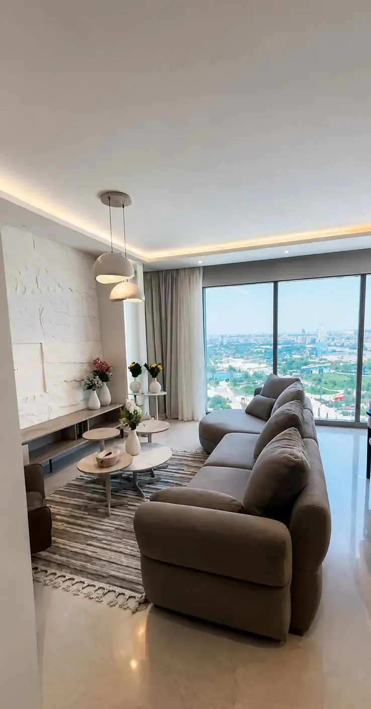 شقة فاخرة أول سكن للإيجار في G20 Towers – زد الشيخ زايد