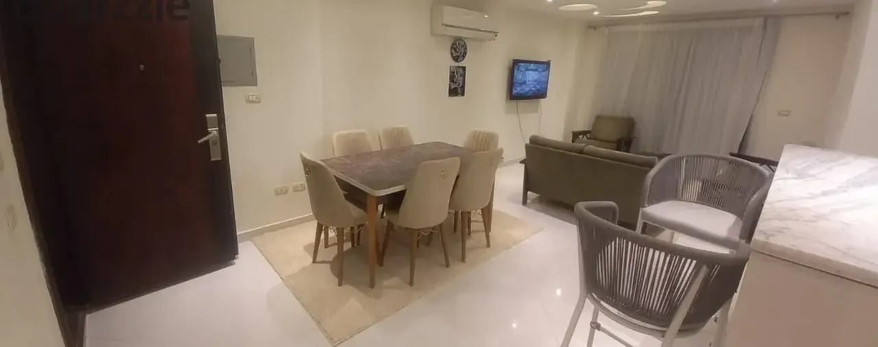 Furnished apartment for rent in Madinaty B7, super lux finishing