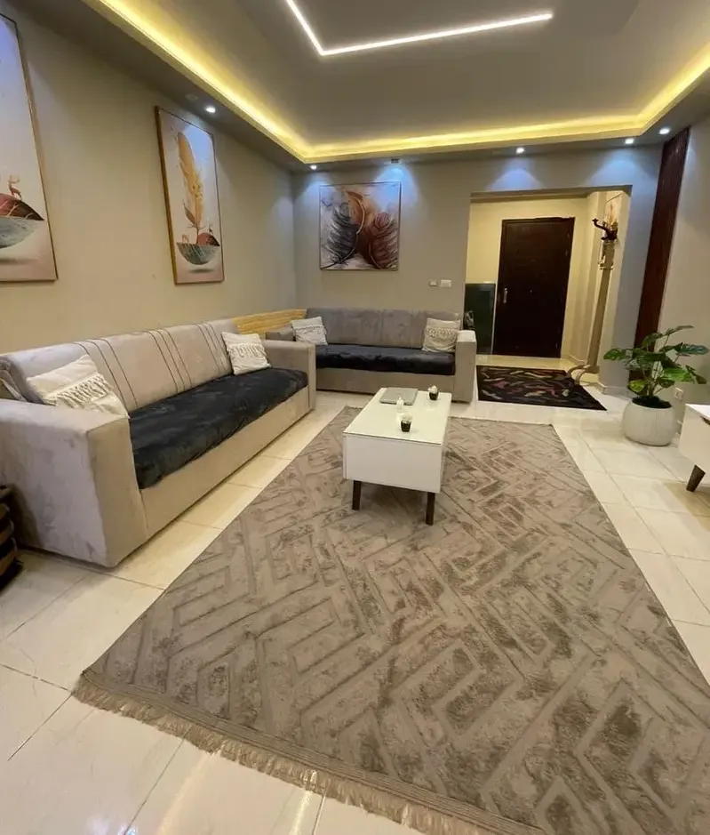 Furnished apartment for rent in Madinaty - B1 ground floor with private garden
