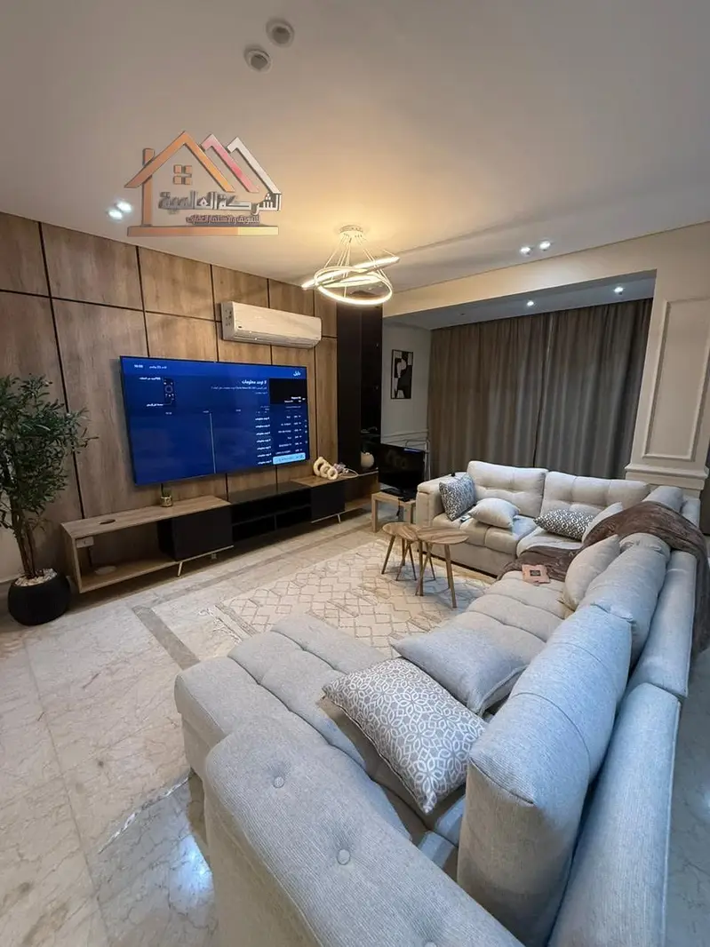 Furnished hotel twin house villa, Madinaty model Z, for rent