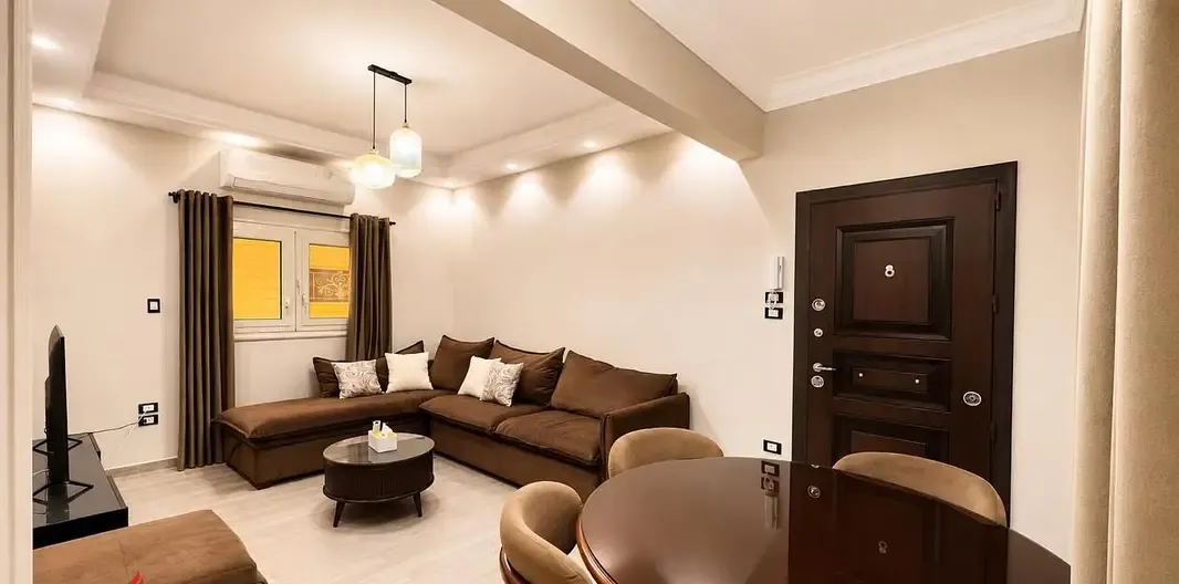 Furnished apartment for rent in Narjes 2 Villas, Fifth Settlement