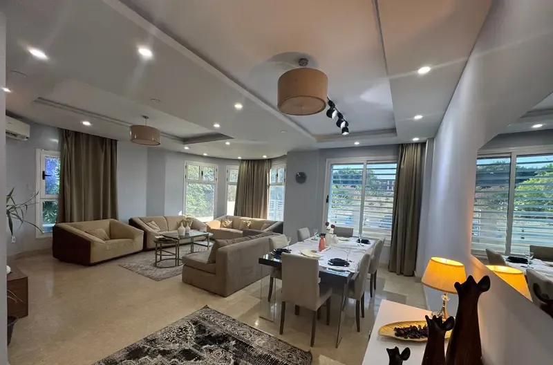 Furnished apartment for rent in 4th Tourist, 220 sqm