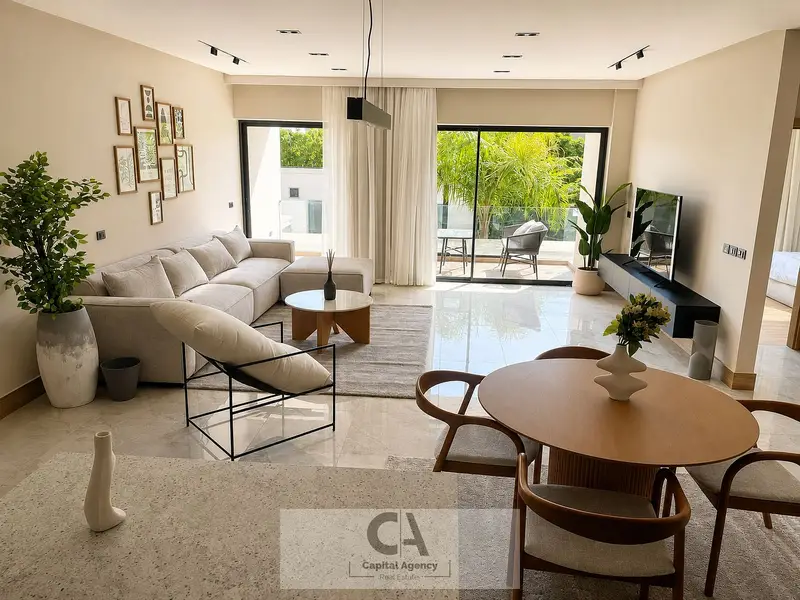 Furnished apartment 144sqm for rent in Lake View - 5th Settlement
