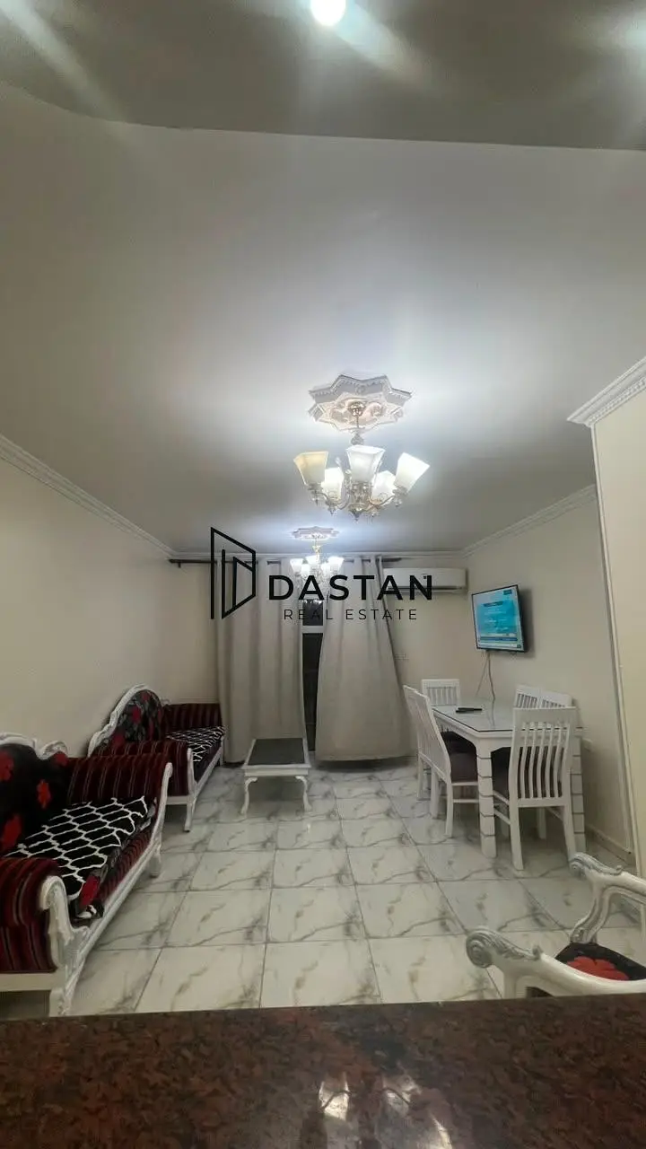 Apartment for rent in Madinaty B7, sea view | 83 sqm, garden view with ACs