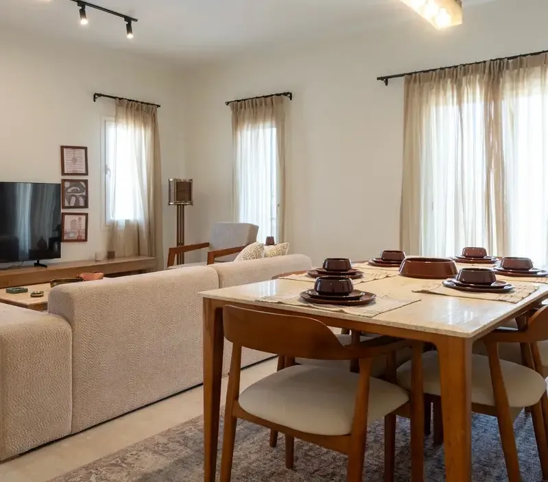 Furnished apartment for rent in Mivida - Emaar | 200 sqm | 3 rooms