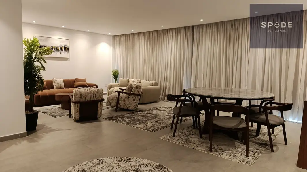Fully furnished apartment for rent in 5th Settlement, first use
