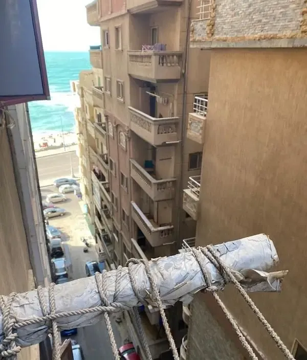 شقة مفروشة للايجار في سيدي جابر تري البحر