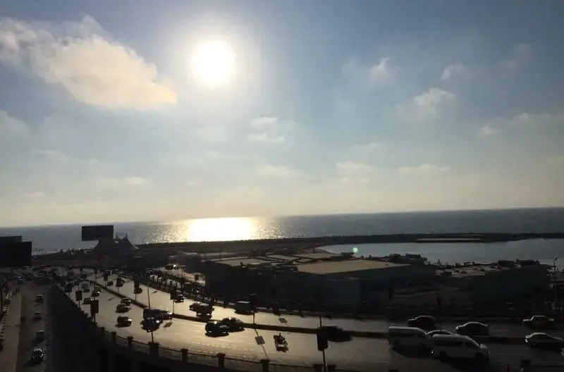 High Lux apartment on the sea for daily rent in City Square