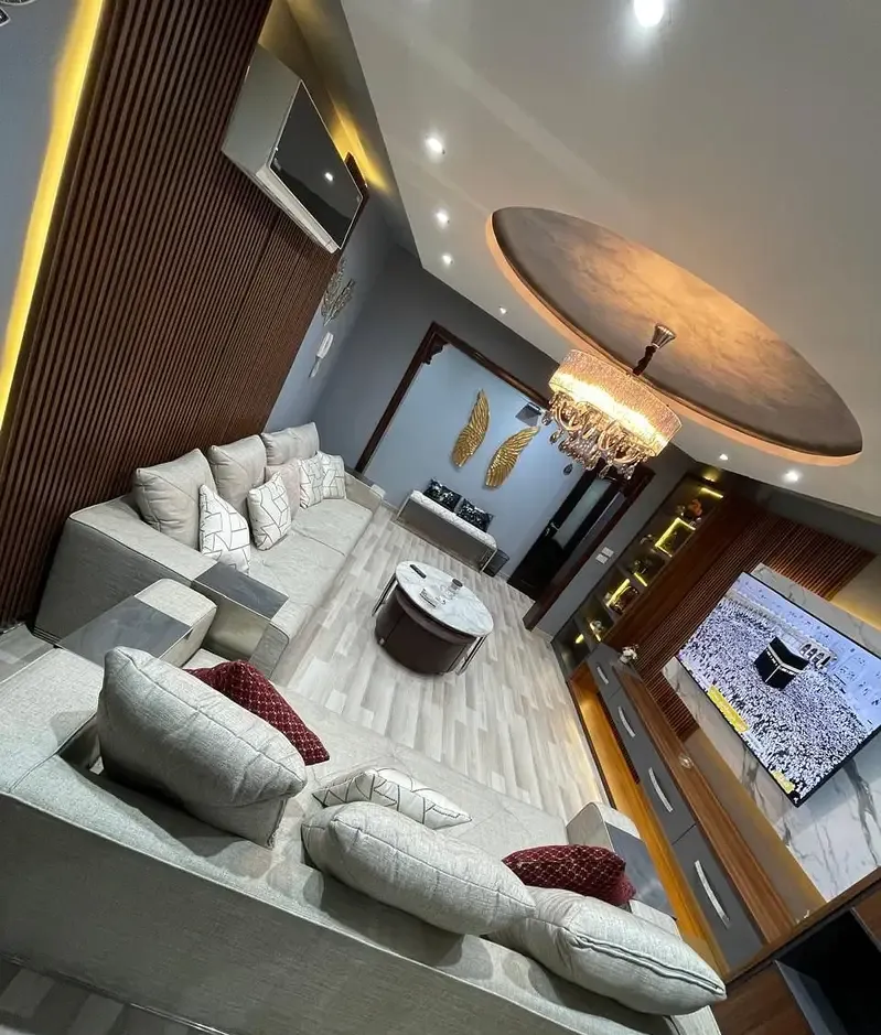 Villa-sized apartment in Madinaty B3 for furnished rent