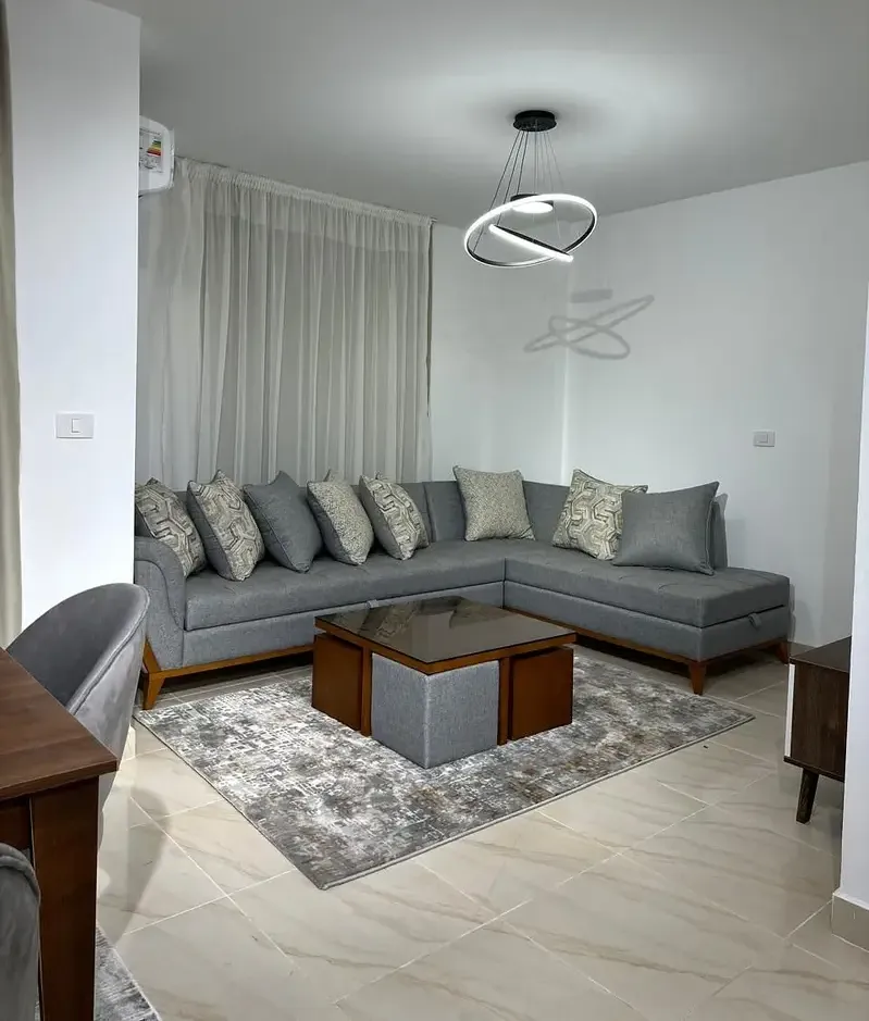 Furnished studio in Madinaty, air-conditioned, super lux finishing