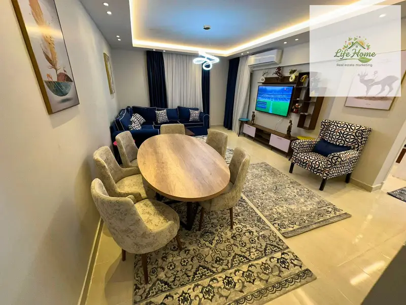 Furnished apartment for rent in Rehab City, with finishes in the finest phases of Rehab City