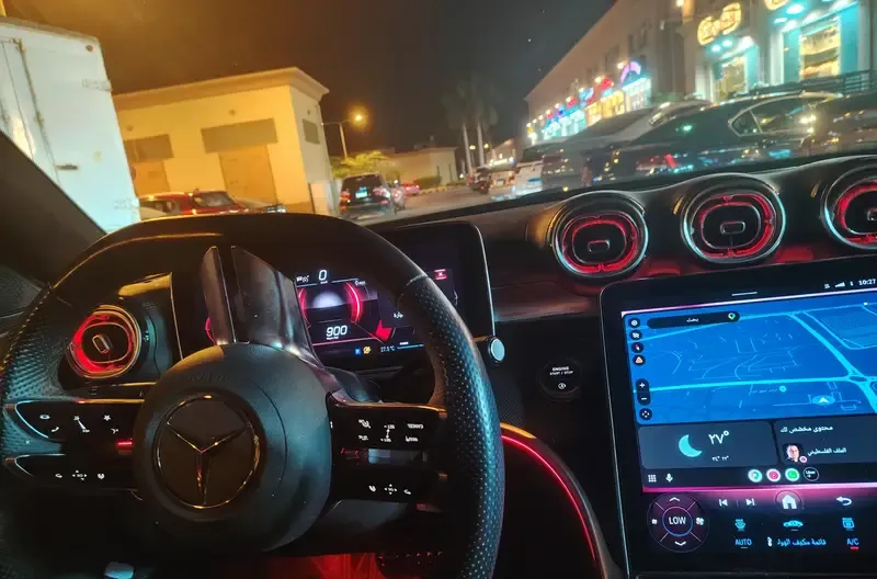مرسيدس C180 موديل 2025 للايجار