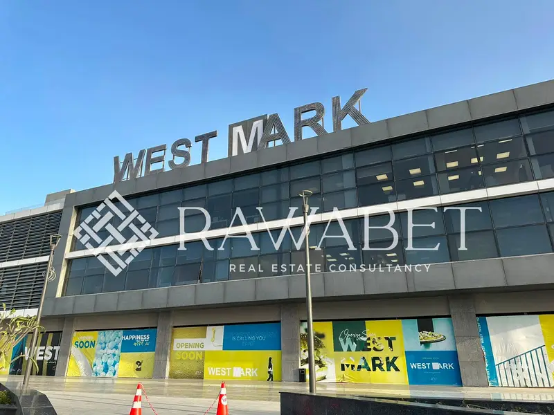 Shop/Office for rent 260sqm in West Mark Mall, 6th of October