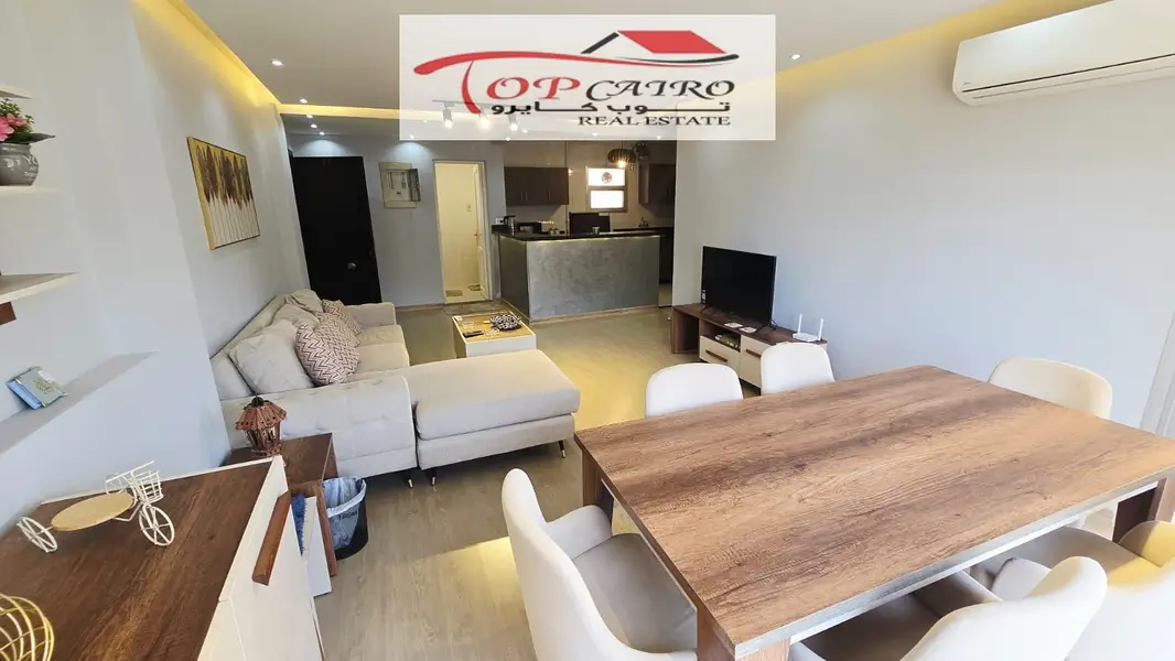 Furnished apartment for rent in Madinaty B6, modern furnishing
