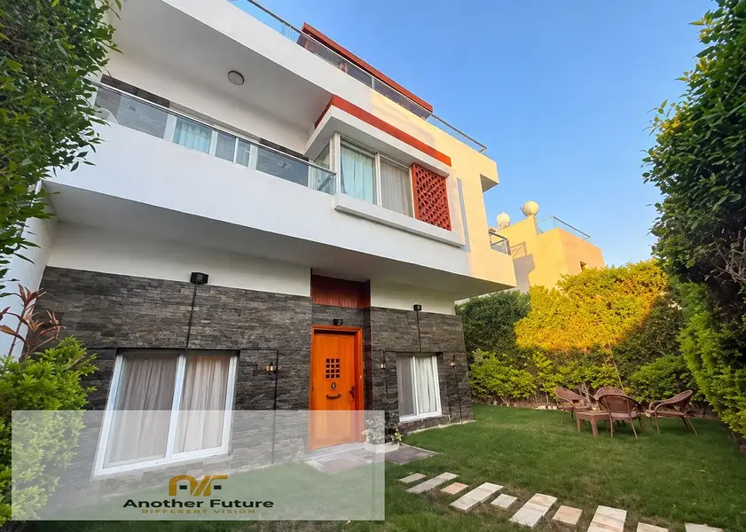 Furnished villa for rent in Zayed Dunes Compound - Sheikh Zayed