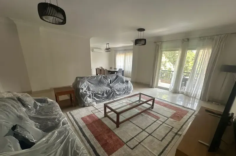 Furnished apartment for rent in Sarayat El Maadi, 3 rooms