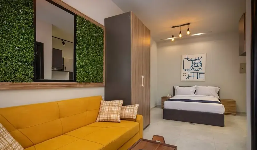 Hotel studio with garden in Mokattam