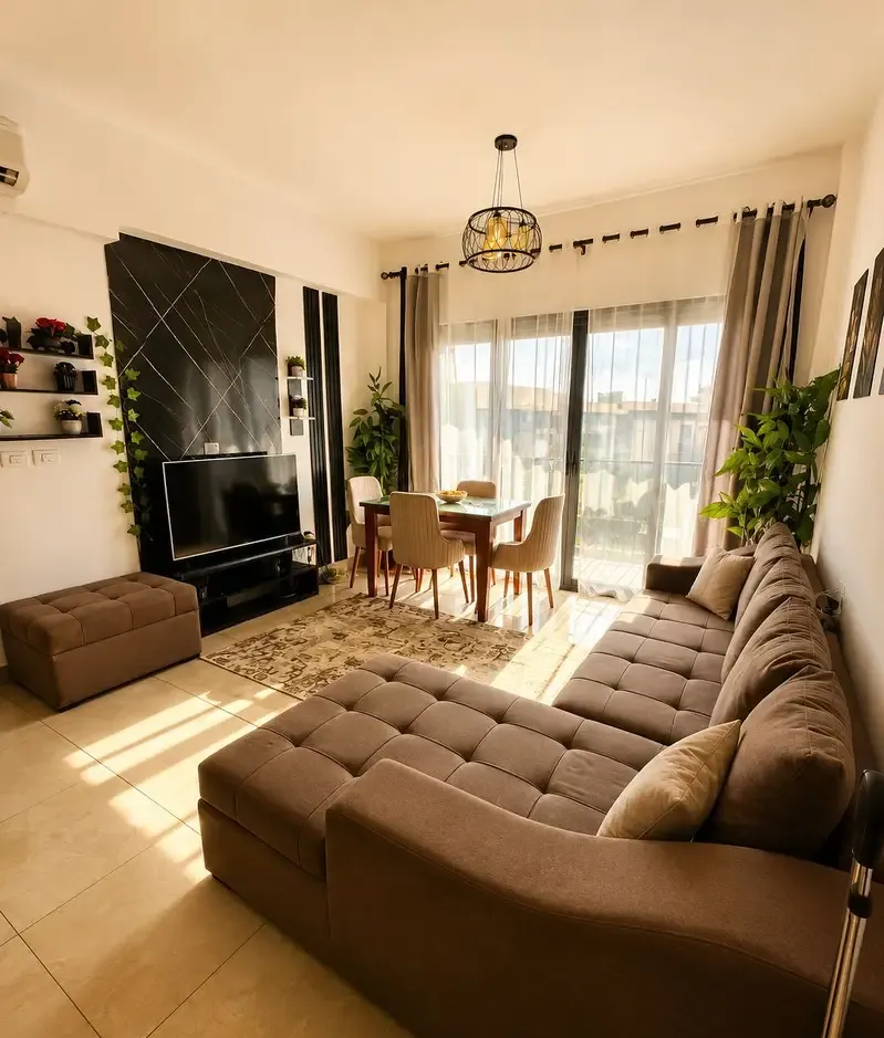 Furnished 2-bedroom apartment for rent in Privado, Madinaty