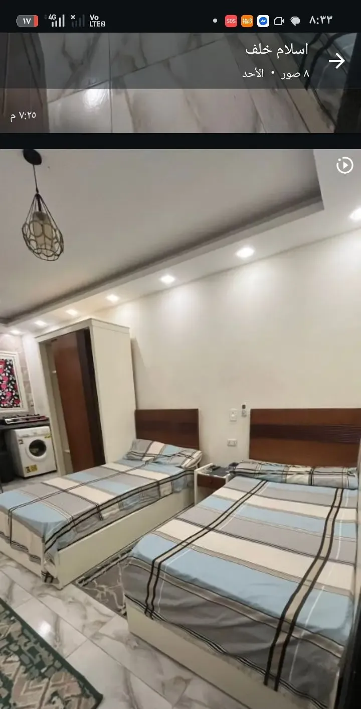 Furnished studio for rent in 6th of October City