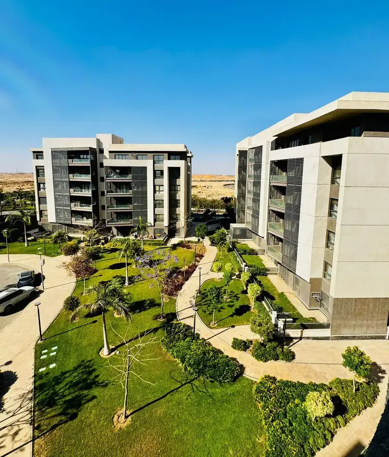 Hotel apartment 1 bedroom for rent in Madinaty Privado, garden view