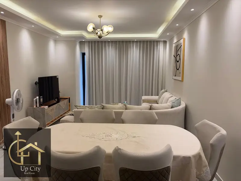 Distinct fully furnished apartment with a private garden in Lake View, Fifth Settlement