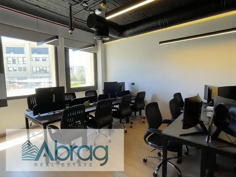 Furnished administrative office for rent in Mivida Business Park, Fifth Settlement