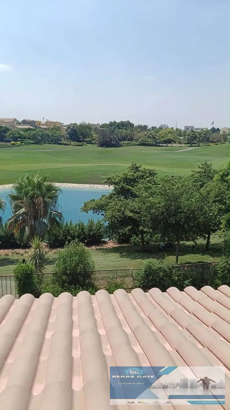 Villa for rent in Madinaty, W model, overlooking golf and lakes